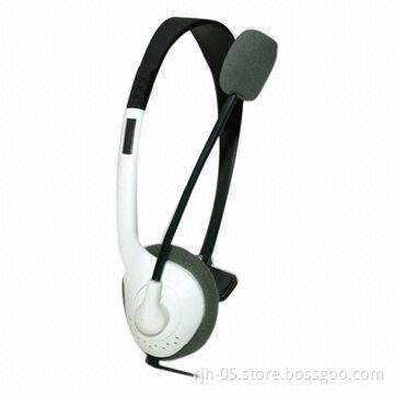 2013 neckband long wire computer headset for computer